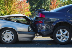 Auffahrunfall zwei Autos