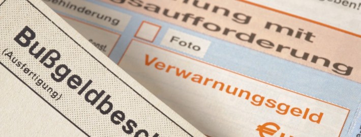 Bußgeldkatalog Bußgeldbescheid Verwarnung