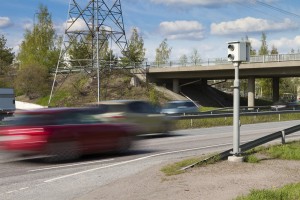 Geschwindigkeitsüberschreitung Landstraße Blitzer