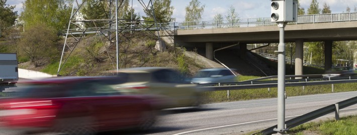 Geschwindigkeitsüberschreitung Landstraße Blitzer