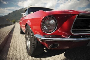 Muscle Cars rotes Auto