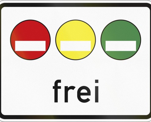 Umweltplakette Zonen Schild