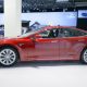 Roter Tesla Model S